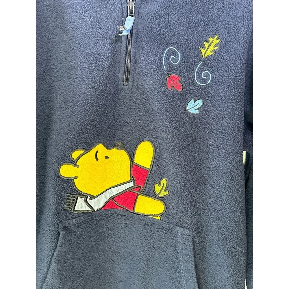 DISNEY POOH Jerry Leigh Entertainment Apparel Women 1/4 Zip Pullover Size18W/20W